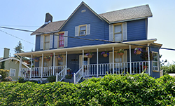 Our house on Esat Graham St. in Toled, Oregon.