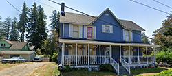 Our house on Esat Graham St. in Toled, Oregon.